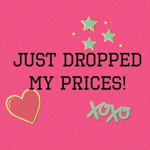 Just lowered prices & shipping!!!